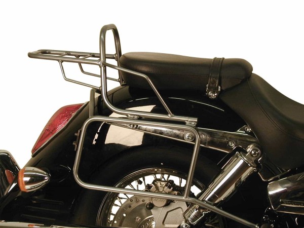 Portavaligie laterale imbullonato cromato per Honda VTX 1300 (03-07) Hepco & Becker