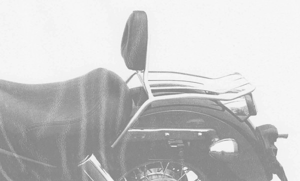 Solorack con schienale cromato per Honda VT 1100 C2 Shadow (95-00) Hepco & Becker