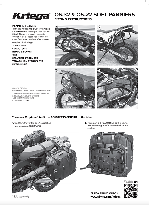 Kriega-OS-piastre di supporto-istruzioni-RWN-Moto
