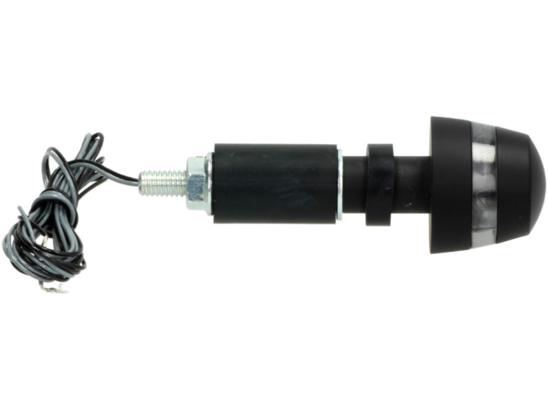 Indicatore Kellermann, BL 2000, acciaio, LED, VR/VL, 12 V, nero satinato, omologazione E