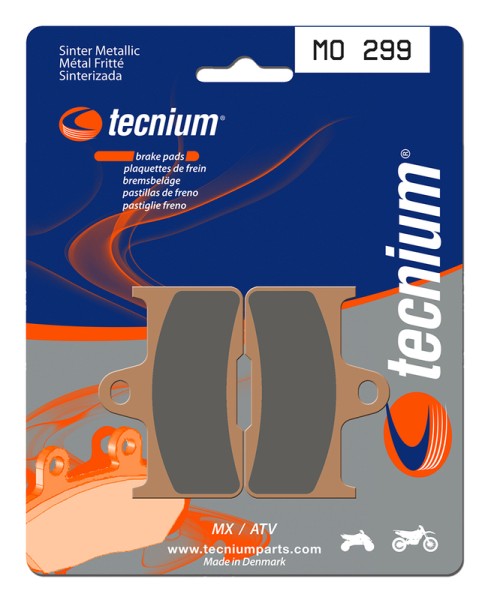 Pastiglie freno Tecnium MX/ATV in metallo sinterizzato - MO299