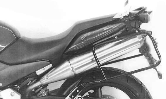 Portavaligie laterale fisso nero per Honda CB 900 Hornet (02-05) Hepco & Becker
