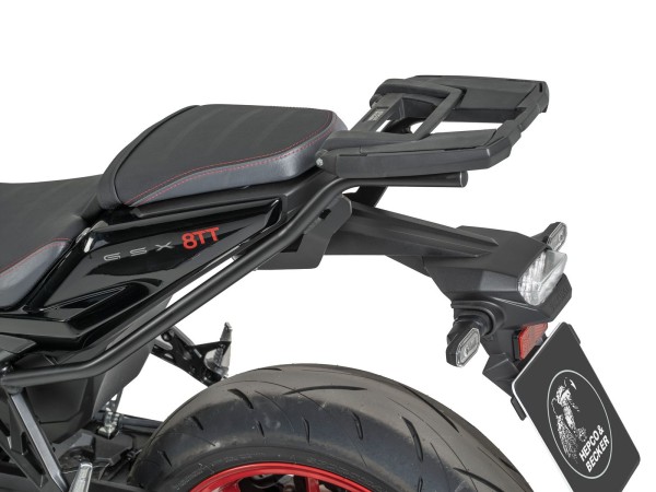 Easyrack porta bauletto nero per Suzuki GSX-8TT (25-) Hepco & Becker