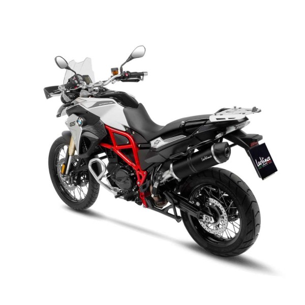 Sistema di scarico LeoVince LV One Evo per BMW F 700 GS /F 800 GS, carbonio, slip on, certificato E
