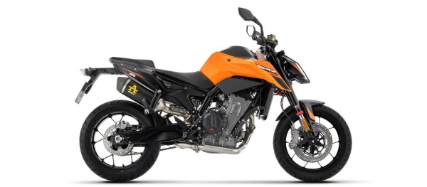 Scarico ARROW RACE TECH Alluminio Scuro per KTM 790 Duke (25-)