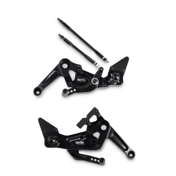 Sistema poggiapiedi regolabile per Aprilia RS 660 /Factory / Tuono 660/Factory