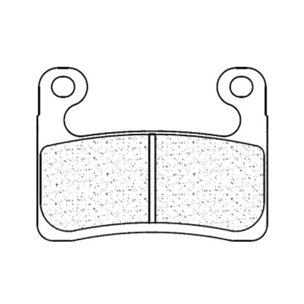Pastiglie freno CL Brakes Racing in metallo sinterizzato - 1257C60