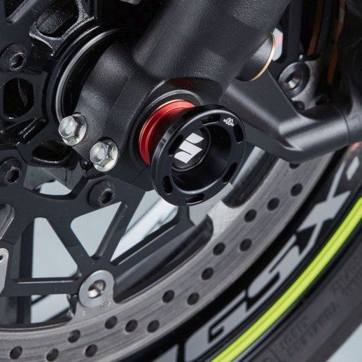 Protezione per l'asse anteriore, set per Suzuki GSX-R 1000 (17-) originale