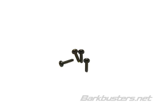 Ricambio Barkbusters set di viti per il fissaggio del deflettore per il vento set di 4 pezzi