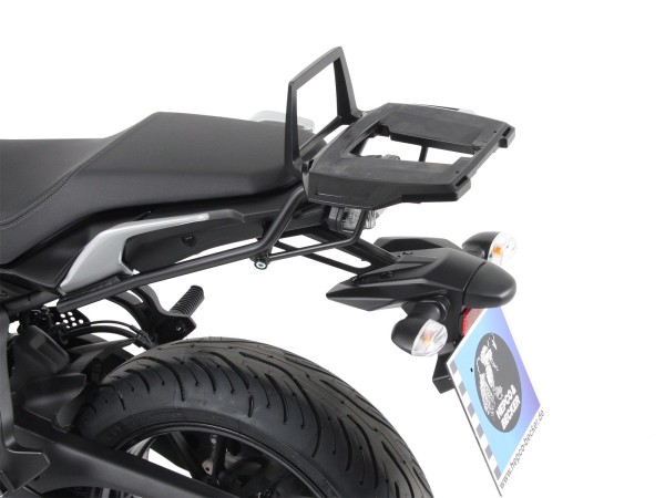 Porta bauletto Alurack nero per Yamaha Tracer 700 / GT (Bj.16-) Hepco & Becker