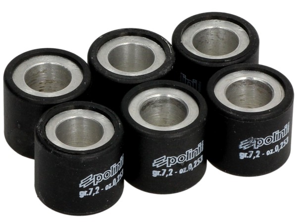 Set rulli variatore Polini, 19x17 mm, 7,2 g, pezzo: 6