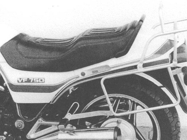 Portapacchi tubolare nero per Honda VF 750 S (82-84) Originale Hepco & Becker