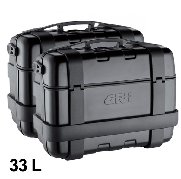 Givi Set valigie Trekker 33L nero Monokey