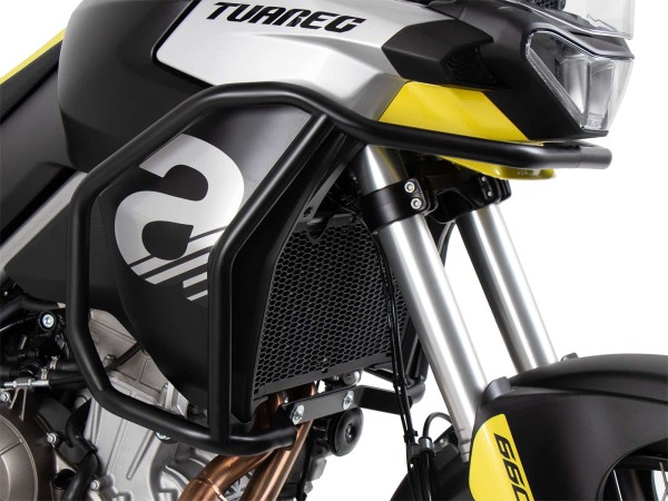 Barra di protezione serbatoio nera per Aprilia Tuareg 660 (22-24) Hepco & Becker