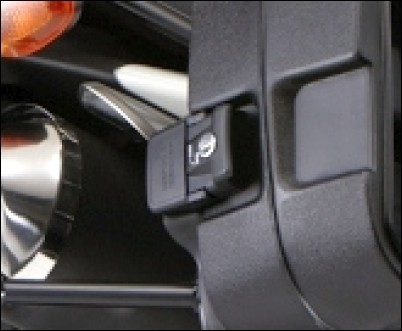 Set serratura - bauletto "Touring" per Suzuki V-Strom 650 BJ. 2012-2016