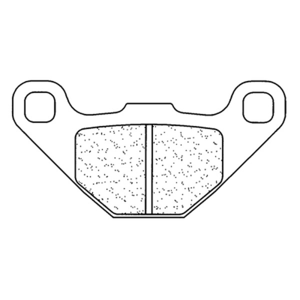 Pastiglie freno CL Brakes Racing in metallo sinterizzato - 2472RX3