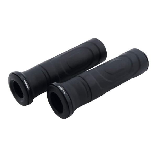 HIGHSIDER pro Goma-RS impugnatura in gomma nera 7/8 di pollice (22,2 mm), 125 mm (coppia)