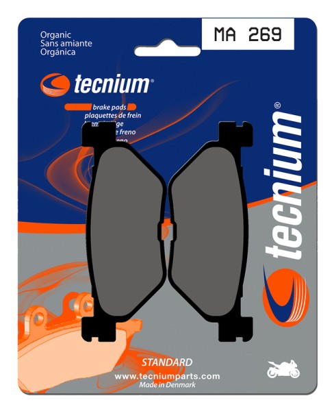 Pastiglie freno organiche Tecnium Street - MA269