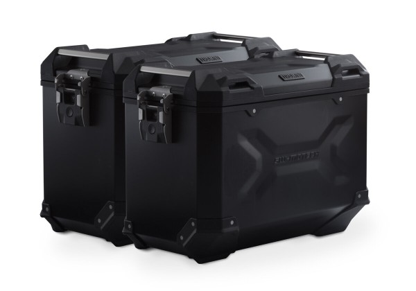 SW-Motech Sistema di valigie in alluminio TRAX ADV nero (45l) Ducati Multistrada V4 / S / S Sport (21-), 1A