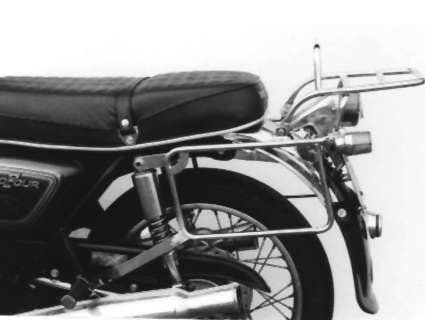 Portapacchi tubolare e portavaligie laterale per Honda CB 350 F/400 F (73-74)