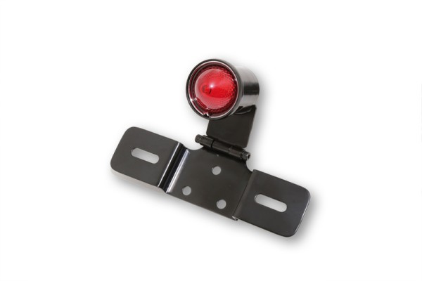 HIGHSIDER smart OLD SCHOOL TYPE 6 Fanale posteriore a LED con portatarga regolabile