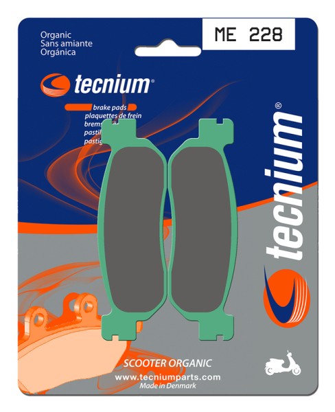 Pastiglie freno organiche per scooter Tecnium - ME228