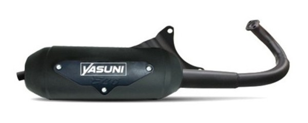 Scarico completo Yasuni Eco - Acciaio inox nero