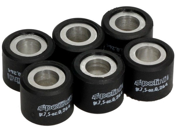 Set rulli variatore Polini, 20x17 mm, 7,5 g, pezzo: 6