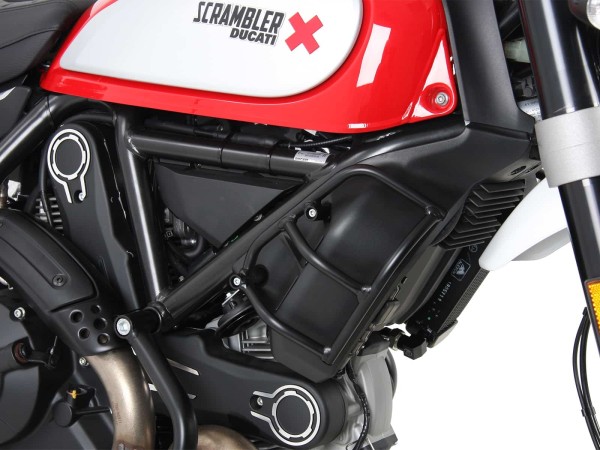 Protezione radiatore nera per Ducati Scrambler 800 (15-18) Hepco & Becker