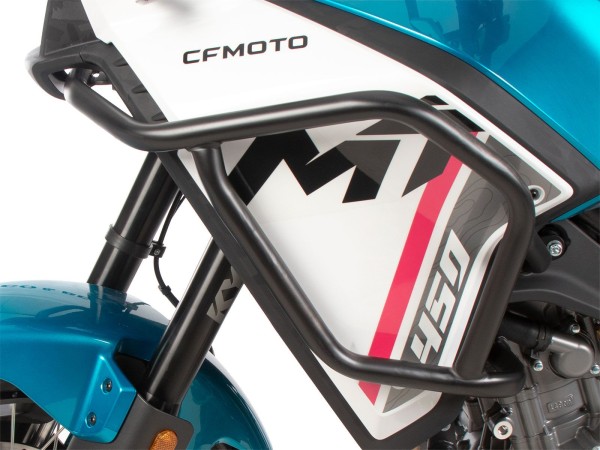 Barra di protezione serbatoio nera per CFMoto 450 MT (24-)