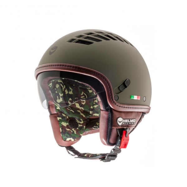 Helmo Milano Demi Jet, ViaColVento, verde, opaco