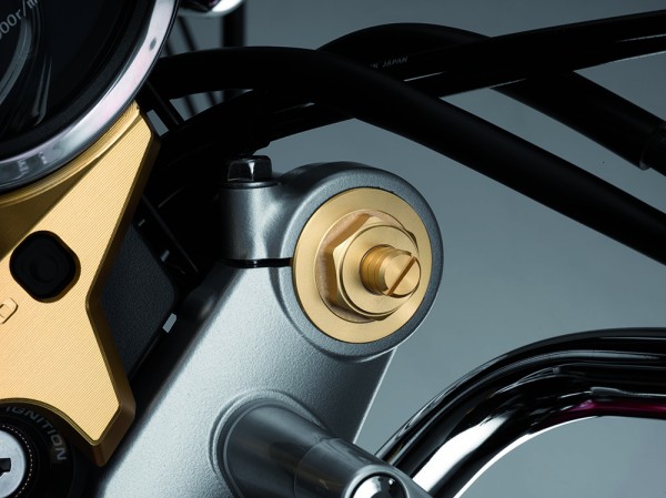 Set di tappi a vite forcella originale Honda CB1100/ CB1100 EX oro