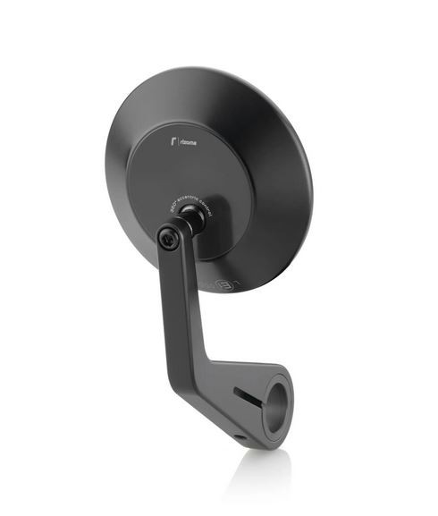 Specchietto per manubrio RIZOMA ECCENTRICO destro o sinistro per Vespa, nero
