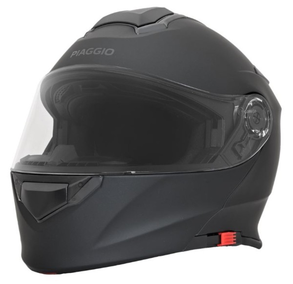 Casco modulare Piaggio nero opaco
