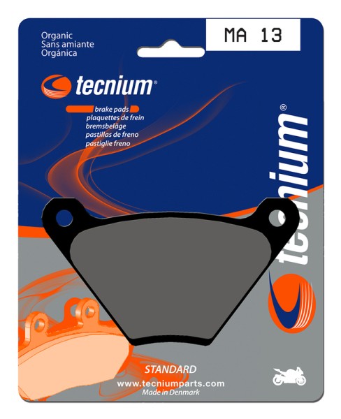 Pastiglie freno organiche Tecnium Street - MA13