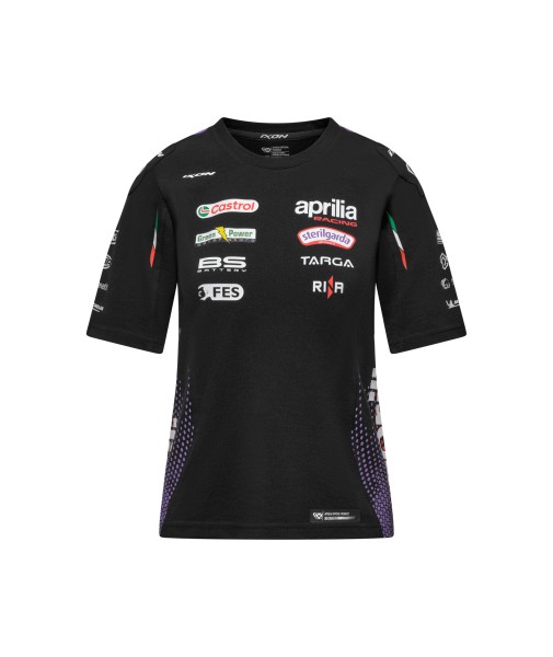 Maglietta Aprilia Racing Team 2026 da donna, nera
