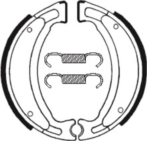 Tecnium Scooter/Street/Off-Road/ATV Ganasce freno organiche - BA028