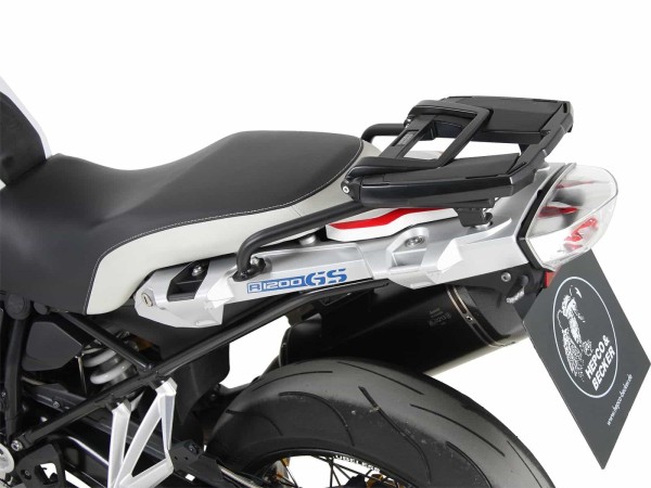 Portavaligie Easyrack nero per BMW R 1250 GS con sella HP corta (19-23) Hepco & Becker