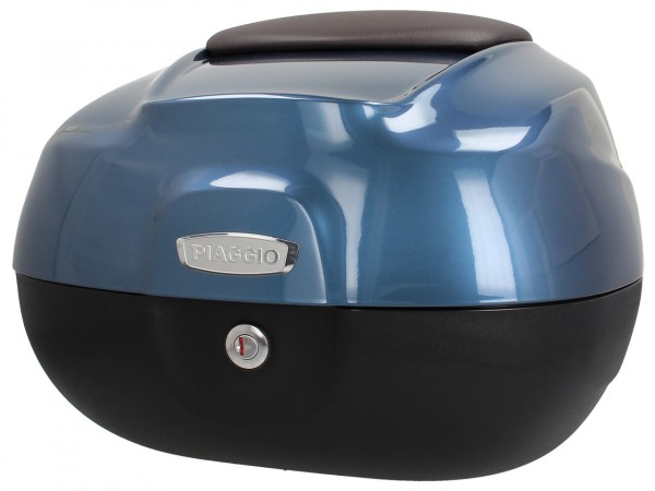 Baule da 37 litri con schienale per Piaggio Medley 125/150 (20-24) - blu 264/A