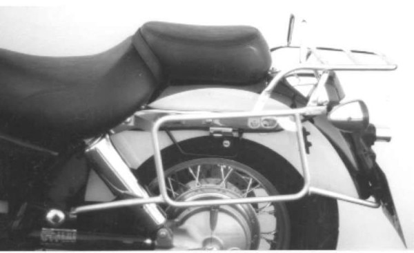 Portapacchi tubolare e portavaligie laterale cromato per Honda VT 1100 C2 Shadow (95-00)