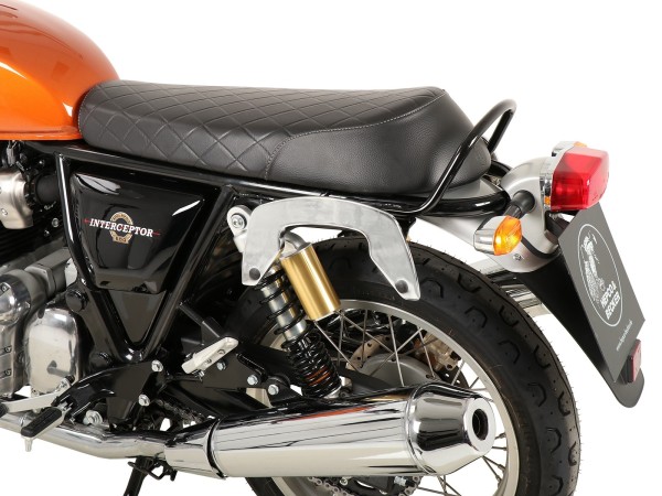 Portapacchi laterale cromato C-Bow per Royal Enfield Interceptor (2018-)