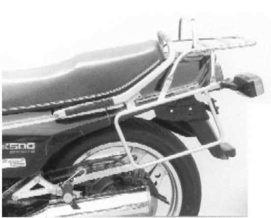Portapacchi tubolare e portavaligie laterale per Honda CX 500 Euro/Turbo /CX 650 Euro