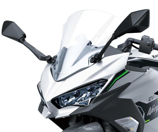 Parabrezza alto trasparente per Kawasaki Ninja e-1 (24-) Originale