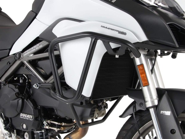 Barra di protezione serbatoio nera per Ducati Multistrada 950 /S (17-21) Hepco & Becker