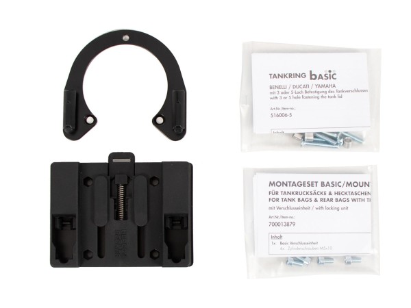 Anello serbatoio di base con blocco borsa serbatoio per Ducati Multistrada 1200 /S (10-14)