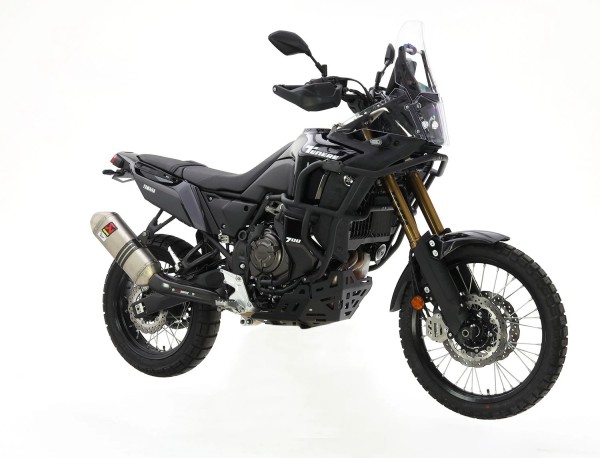 Protezioni in alluminio nero per Yamaha Ténéré 700 World Raid / Rally (22-25)