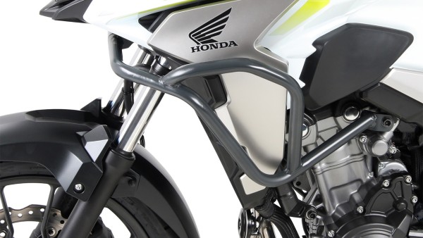 Barra di protezione serbatoio antracite per Honda CB 500 X (19-23) Hepco & Becker