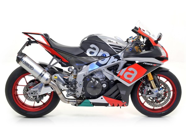 ARROW Auspuff RACE TECH für Aprilia RSV4 / V4R / RSV4RF / Tuono V4 aus Aluminium