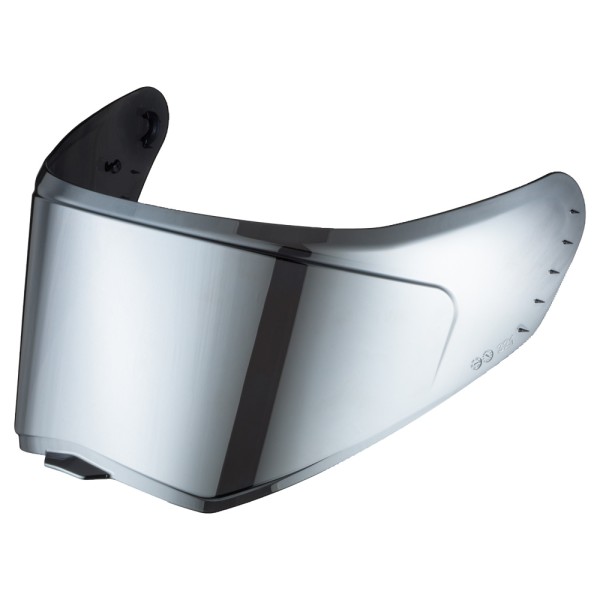 Visiera Caberg argento specchiata per casco avventura Tanami