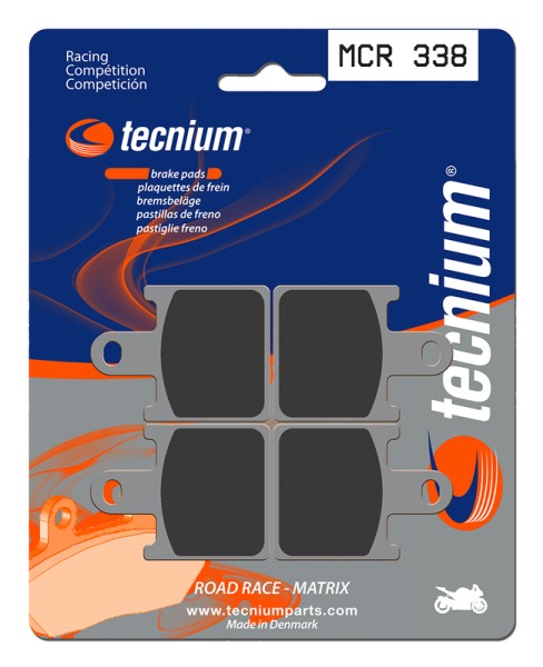 Pastiglie freno Tecnium Racing in carbonio sinterizzato - MCR338
